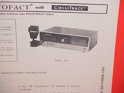 Radio colt 1978 - colt,