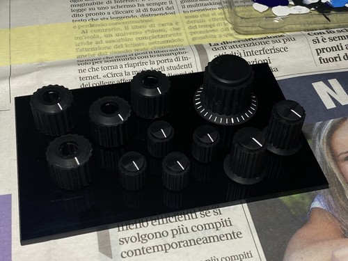 Kit pomelli manopole black - ,